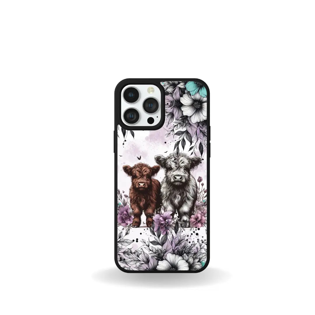Moo Highland Case Phone iPhone Samsung Design