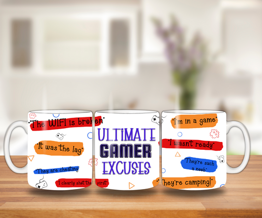 11oz Ultimate Gamer Excuses Mug
