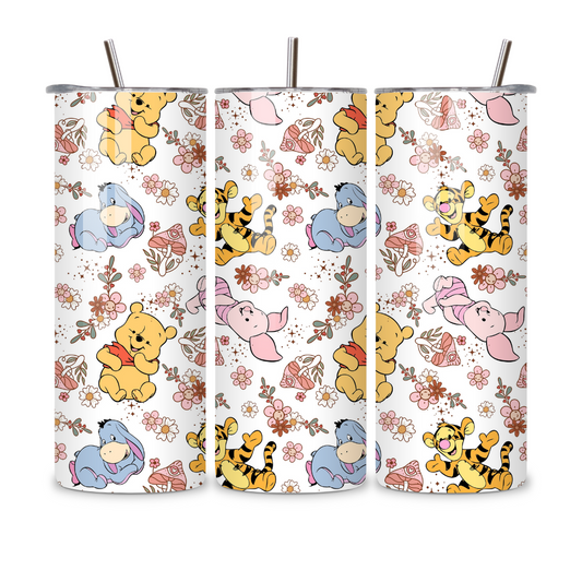 Winne Pooh Honey Hunt Tumbler Stainless Drinkware home